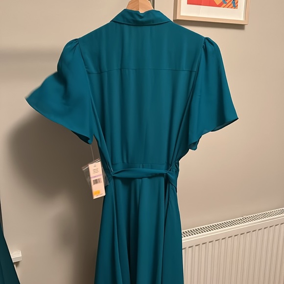 Teal Nanette Lepore Collared Dress - Picture 5 of 5